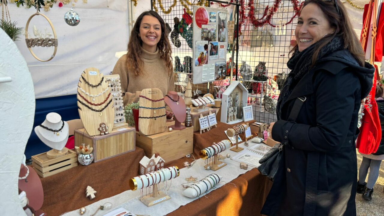 Marché de Noël : des rencontres, du sourire et beaucoup de chaleur humaine 💛